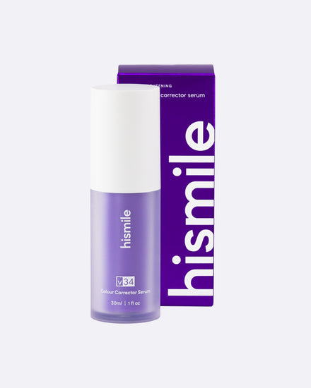 💜 Hismile V34 Purple Teeth Whitening Foam – ابتسامة مشرقة فوراً!