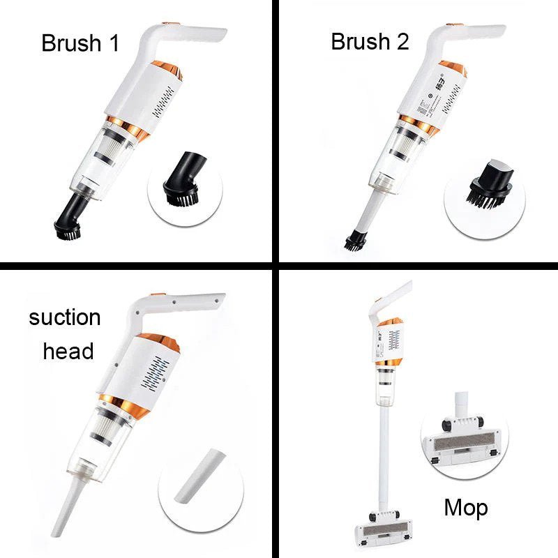 🧹 3-in-1 Wireless Vacuum Cleaner – مكنسة كهربائية لاسلكية 3 في 1