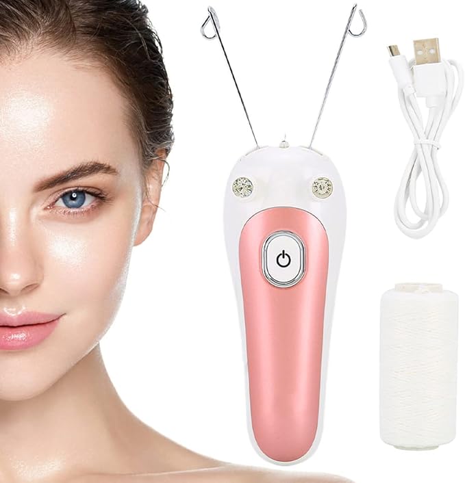 Electric Facial Threading Hair Removal جهاز إزالة شعر الوجه بالخيط الكهربائي