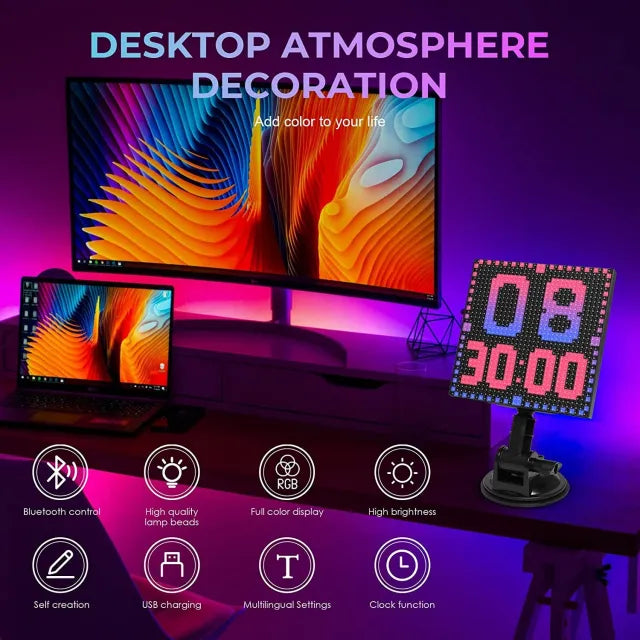 🚗 Car Rear Window LED Display شاشة LED خلفية للسيارة