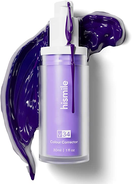 💜 Hismile V34 Purple Teeth Whitening Foam – ابتسامة مشرقة فوراً!