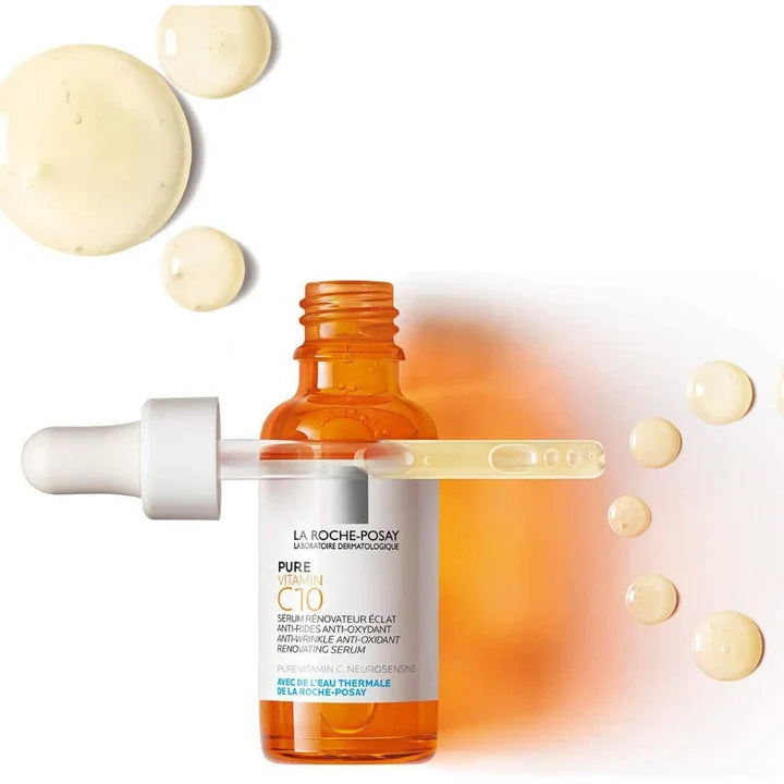 🍊 La Roche-Posay سيروم فيتامين C10 النقي – 30ml
