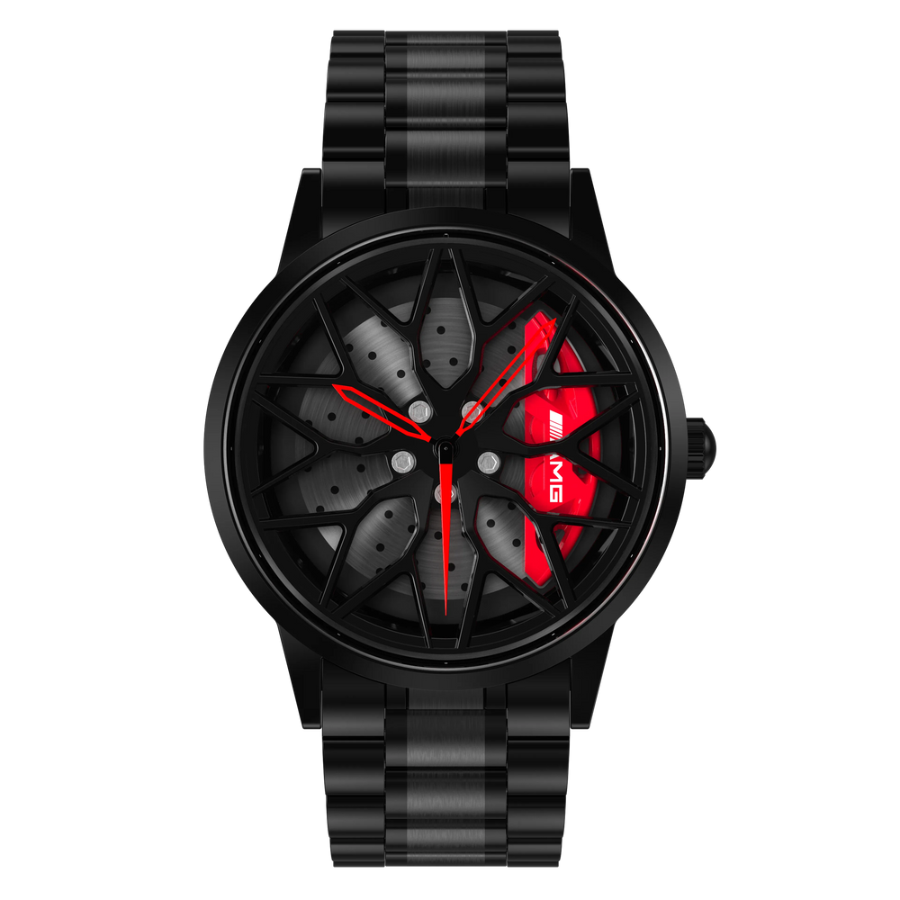 ⌚ Choromo Watch – Nismo Style أسود × أحمر