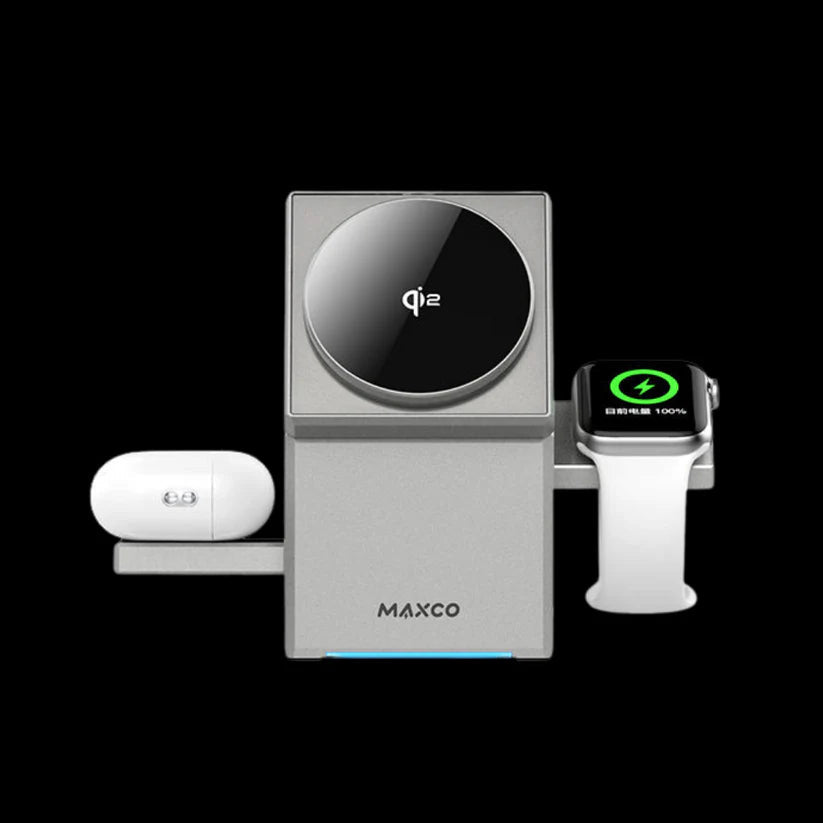 ⚡ Multi-Functional Wireless Charger شاحن لاسلكي متعدد الوظائف