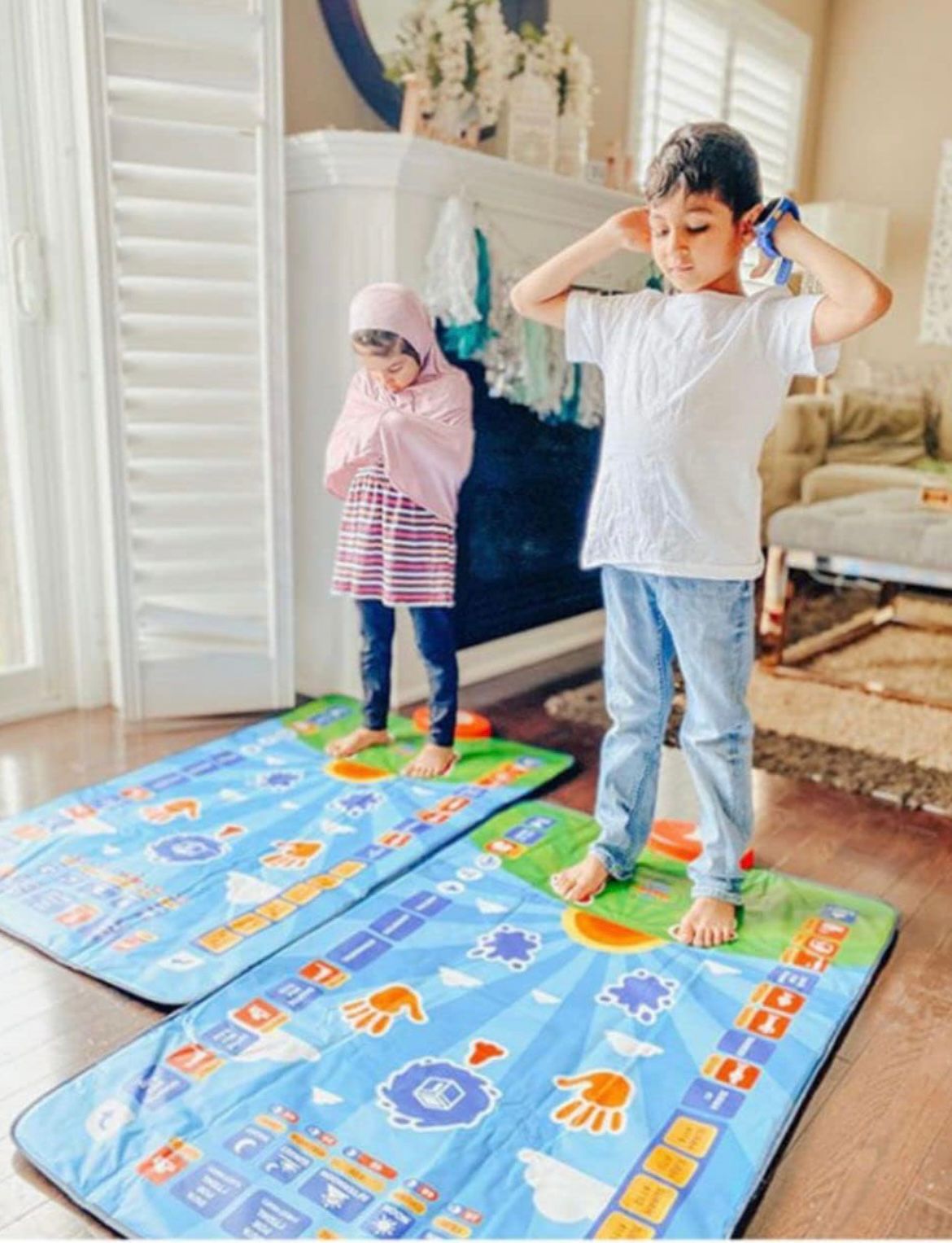 🕌 Interactive Prayer Mat – سجادة تعليمية للأطفال لتعلم الصلاة 🌙