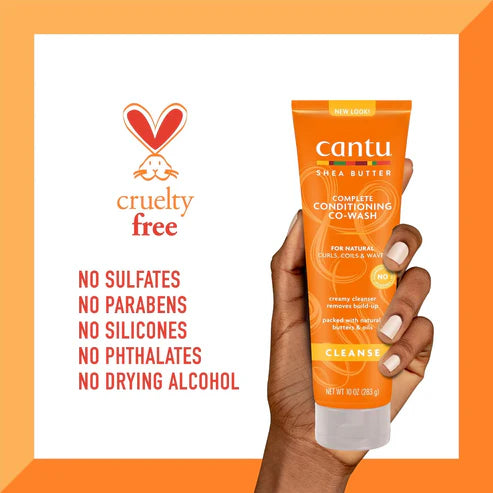 🧴 Cantu – Shea Butter Complete Conditioning Co-Wash (Original) 🧴