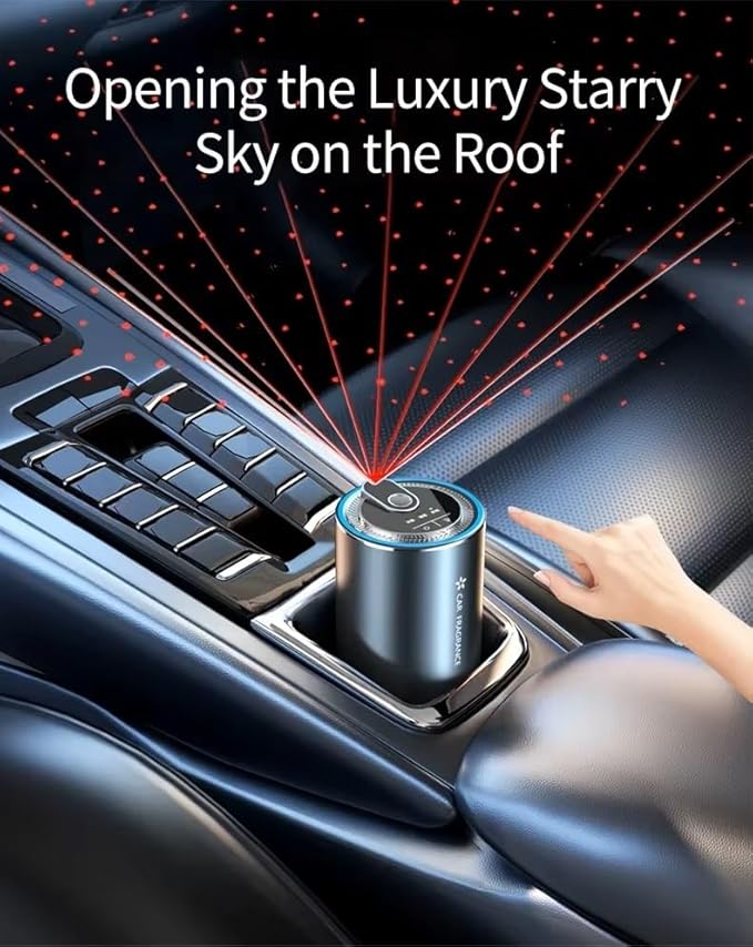 🚗 Car Fragrance with Light معطر سيارة بإضاءة LED