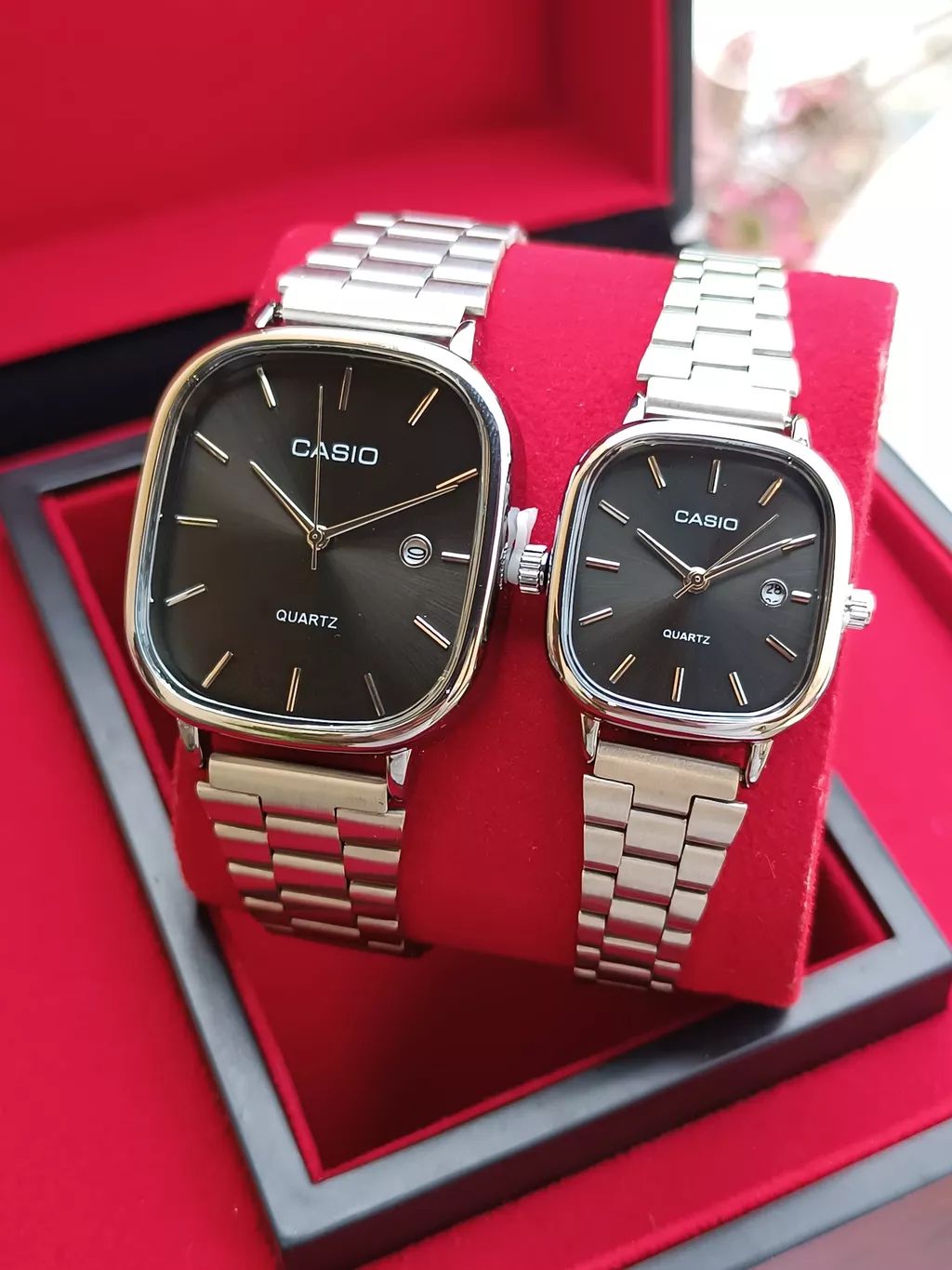 ⌚ Casio Couple Watch – ساعات كاسيو زوجية أنيقة