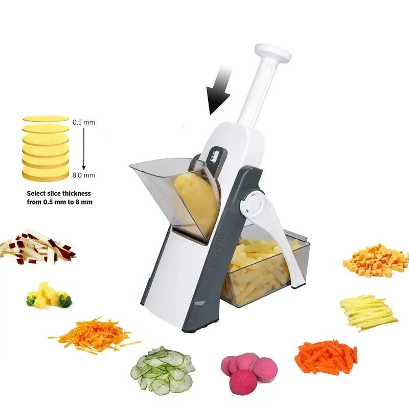 🥕 All in One Vegetable Slicer قطّاعة الخضار متعددة الاستخدام