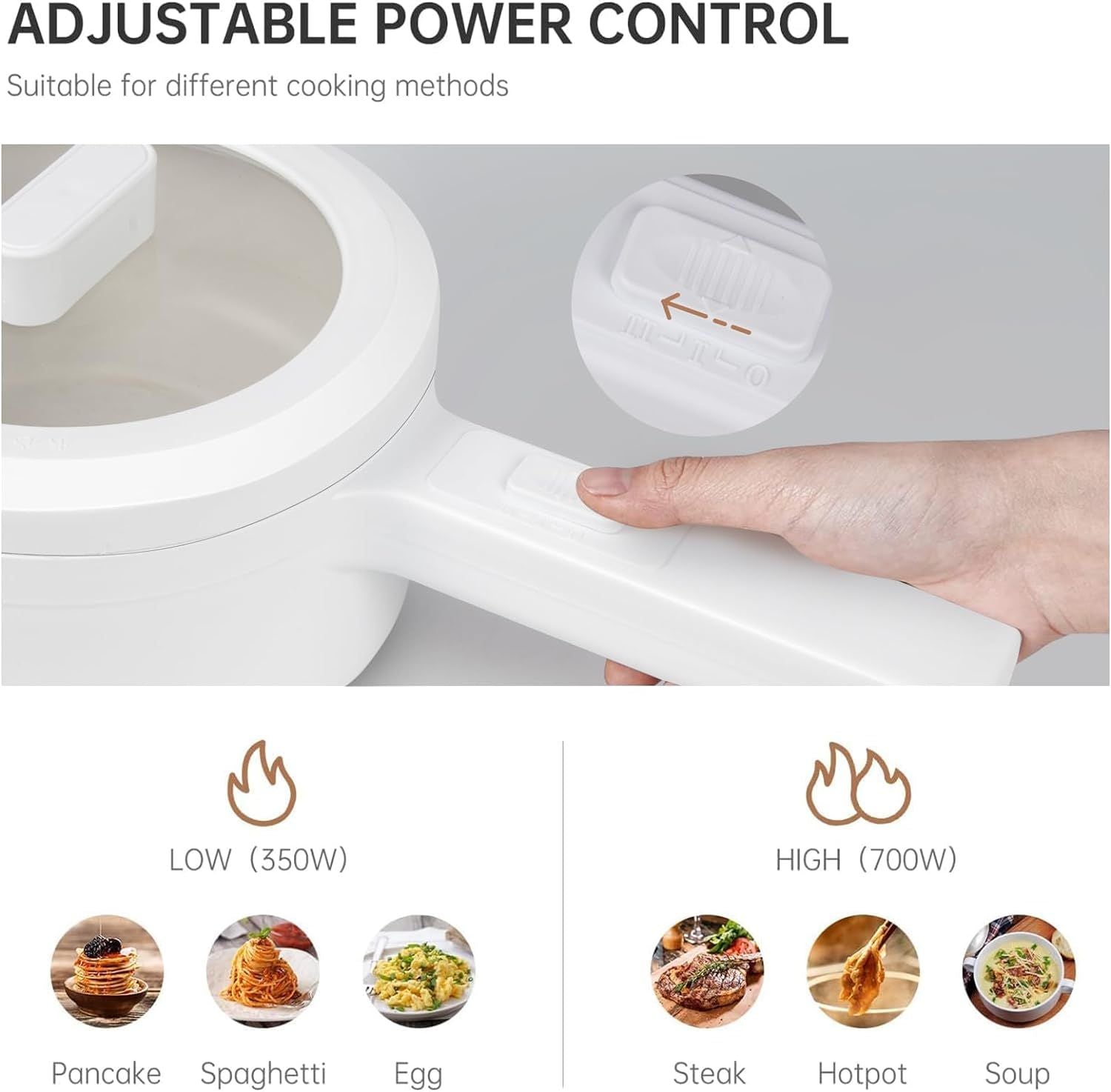 🍲 Electric Hot Pot – قدر كهربائي متعدد الاستخدامات
