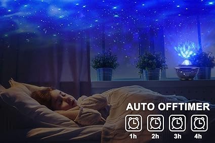 🌌 Galaxy Ocean Light Projector – أجواء سماوية في غرفتك!
