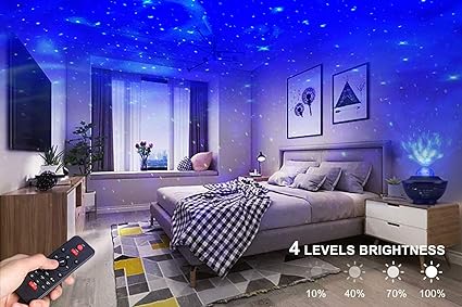 🌌 Galaxy Ocean Light Projector – أجواء سماوية في غرفتك!