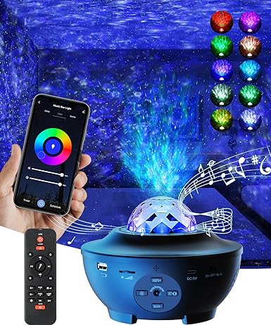 🌌 Galaxy Ocean Light Projector – أجواء سماوية في غرفتك!