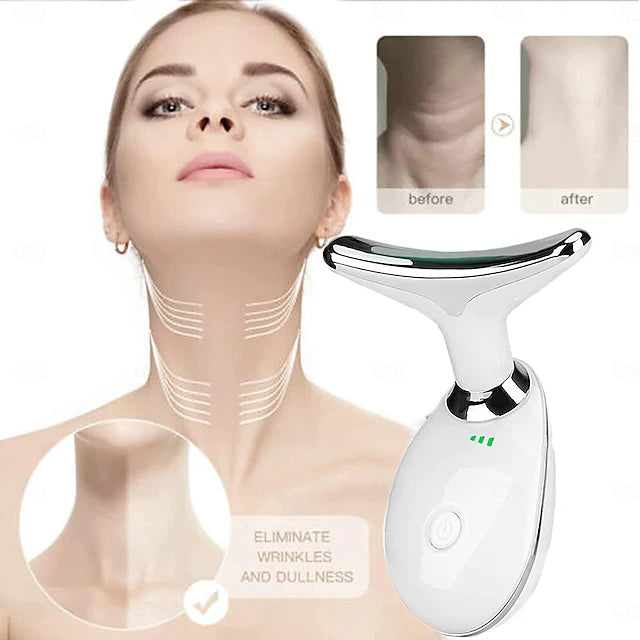 ✨ LED Neck &amp; Face Beauty Device جهاز تدليك الوجه والرقبة بتقنية LED
