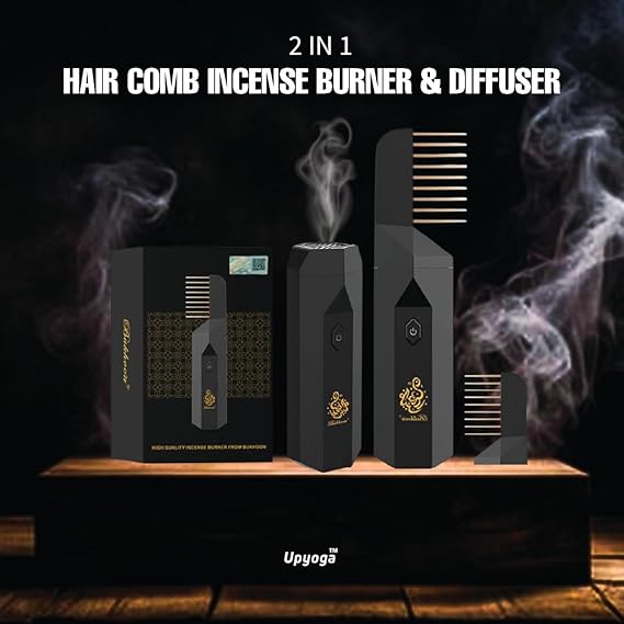 ✨ 2 in 1 Hair Comb Incense Burner مشط شعر مع مبخرة عطرية 2 في 1