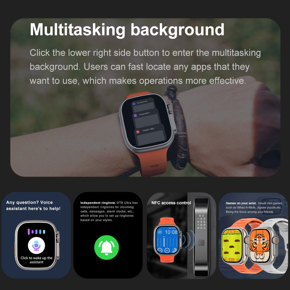 ⌚ X8 Ultra Max Watch ساعة