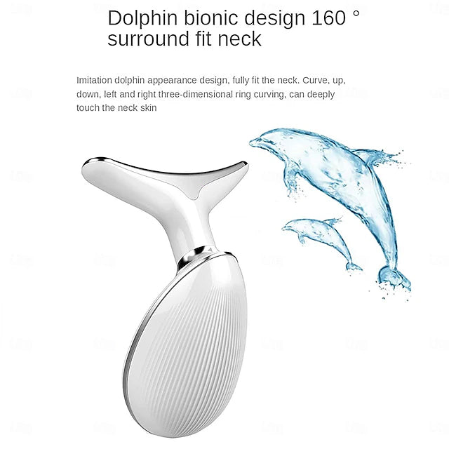 ✨ LED Neck &amp; Face Beauty Device جهاز تدليك الوجه والرقبة بتقنية LED