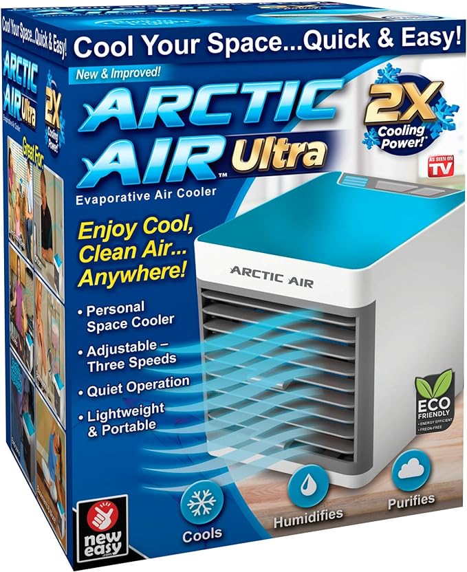 ❄️ Arctic Air Ultra Evaporative Air Cooler – تبريد فعّال ومحمول