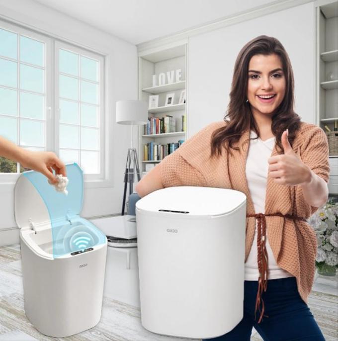🗑️ Smart Trash Can سلة مهملات ذكية أوتوماتيكية