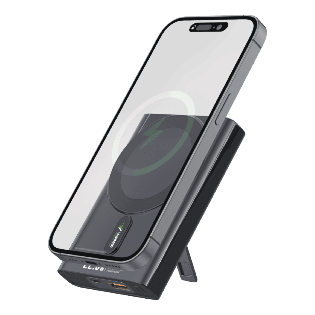 🔋 Wireless Power Bank 10000mAh – شحن لاسلكي سريع أينما كنت