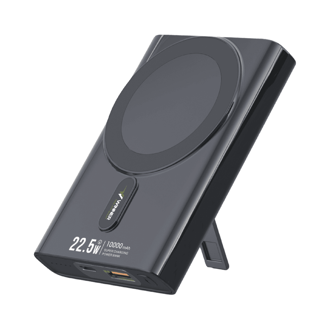 🔋 Wireless Power Bank 10000mAh – شحن لاسلكي سريع أينما كنت