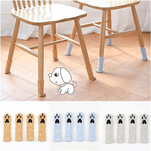 🪑 Table Chair Foot Socks – 4pcs جوارب لحماية أرجل الطاولات والكراسي (4 قطع)