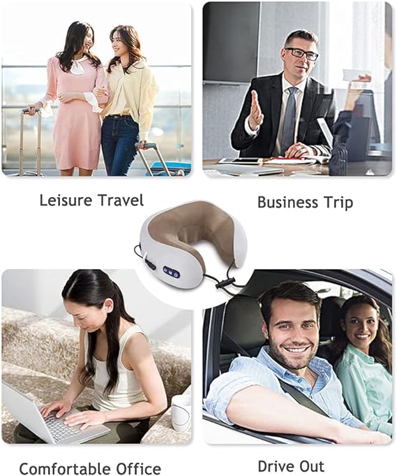 💆 U-Shaped Neck Massager جهاز تدليك الرقبة على شكل U