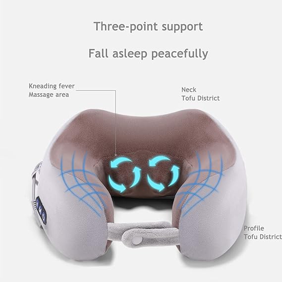 💆 U-Shaped Neck Massager جهاز تدليك الرقبة على شكل U